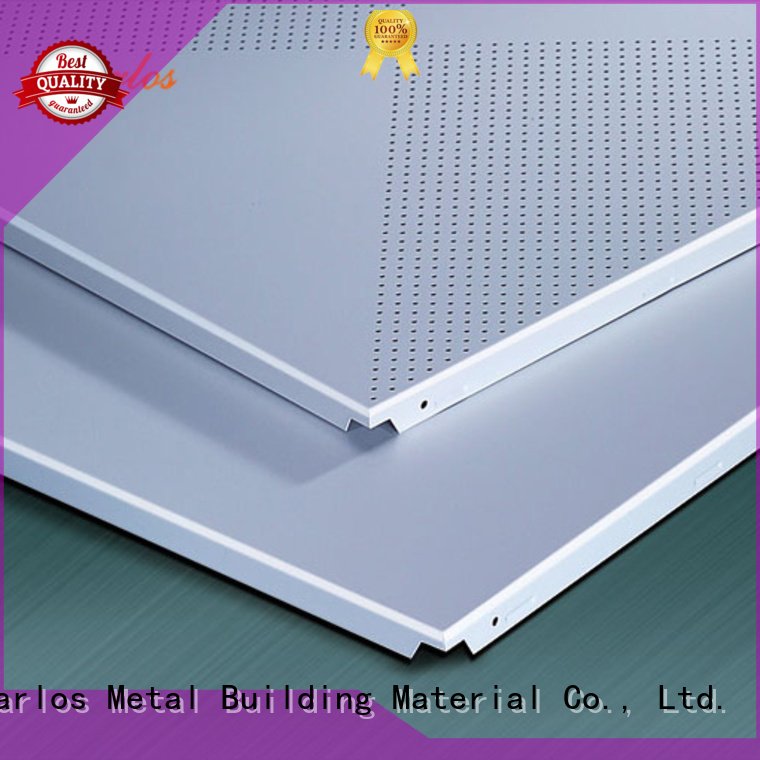 Square Ceiling Series Carlos Metal Building Material